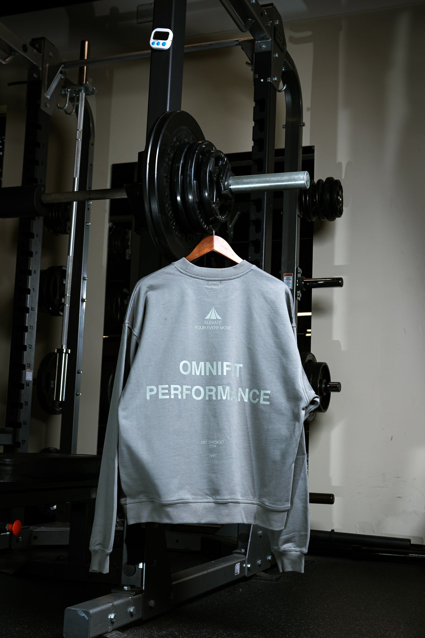 OMNIFIT PERFORMANCE SWEATSHIRT GREY